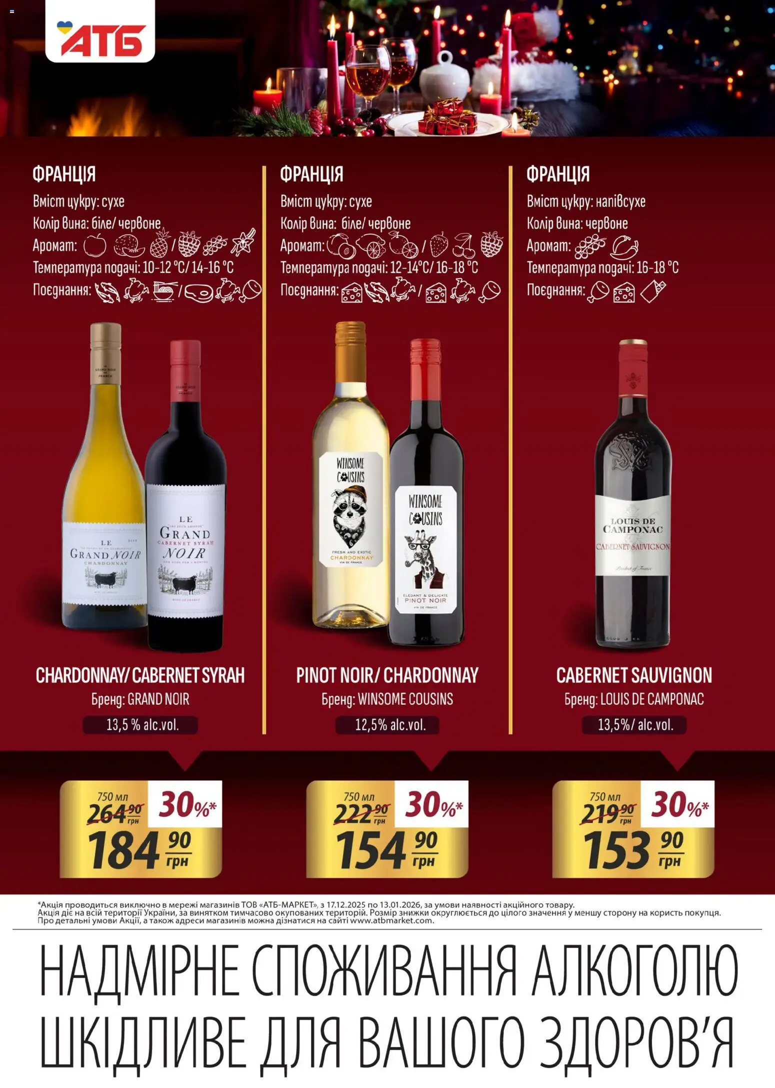 АТБ Kаталог - дійснийкції з 17.12.2025 | Сторінка: 6 | Товари: Аромат