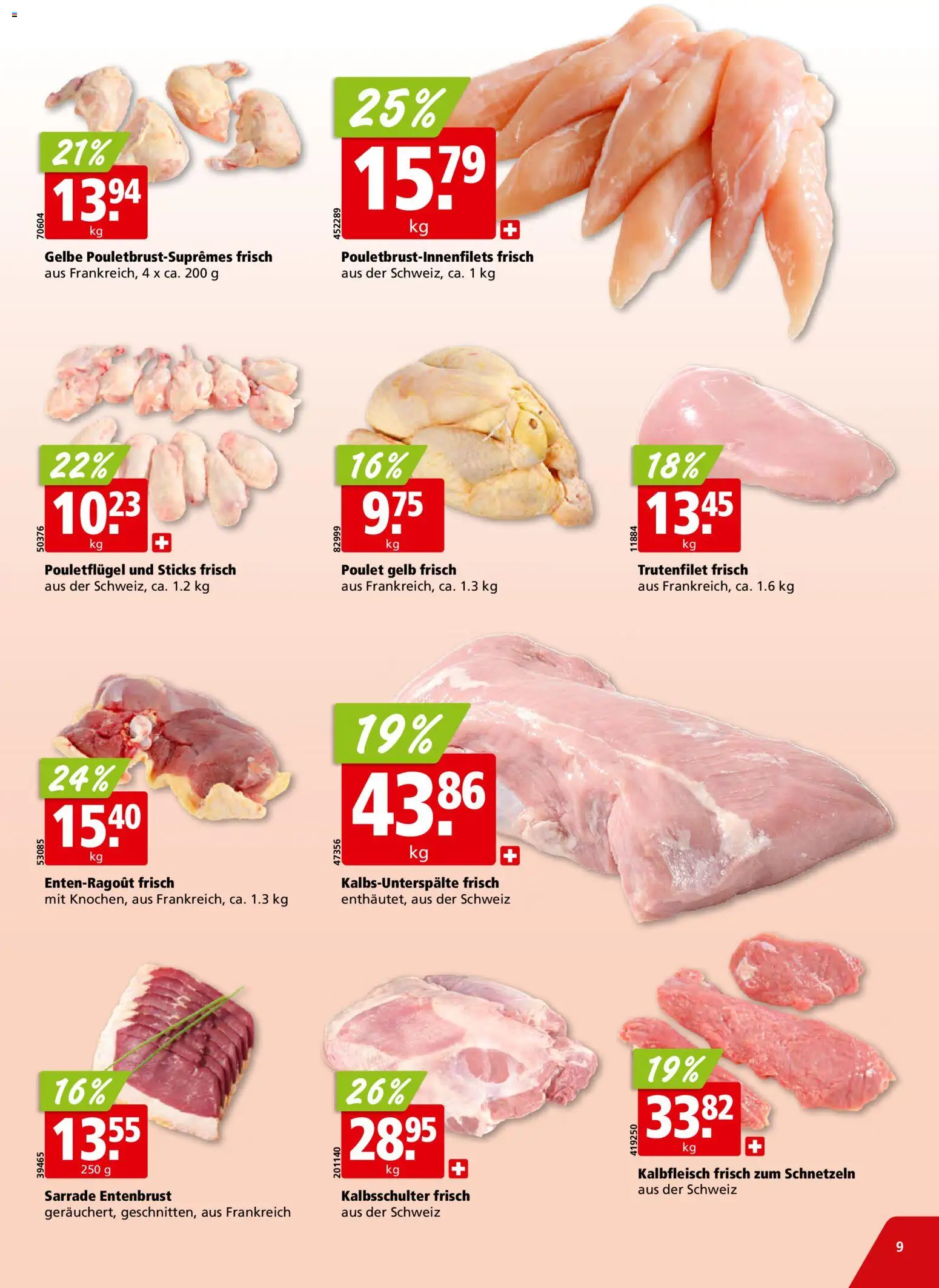 Aligro Aktionen Schlieren, Gossau SG, Frauenfeld, Rapperswil-Jona, Sargans, Bern, Brüttisellen, Pratteln, Emmen, Spreitenbach – gültig ab 27.12.2025 | Seite: 9
