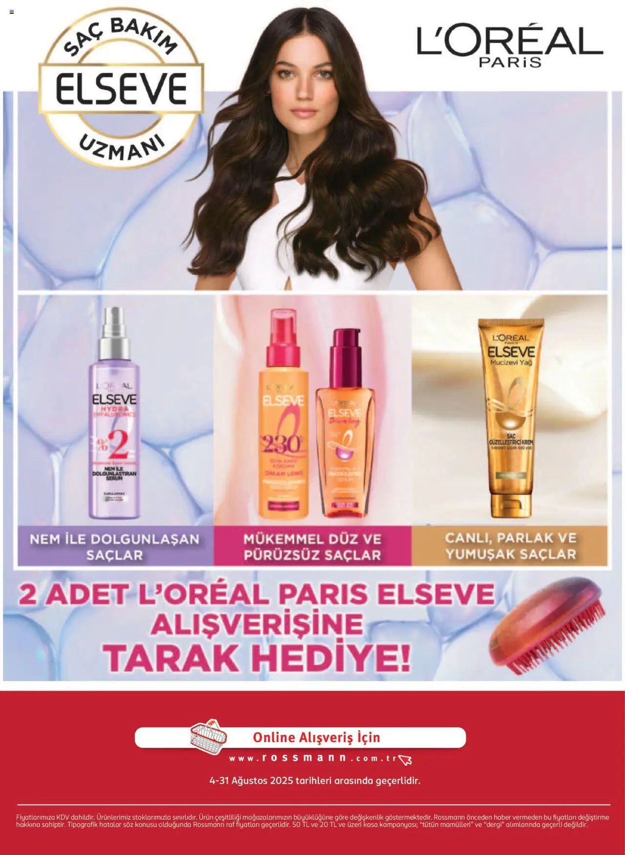 Rossmann Ağustos Kişisel Bakım Kataloğu - 04.08.2025 tarihinden itibaren geçerlidir | Sayfa: 30 | Ürünler: Raf, Krem, Yağ, Kasa