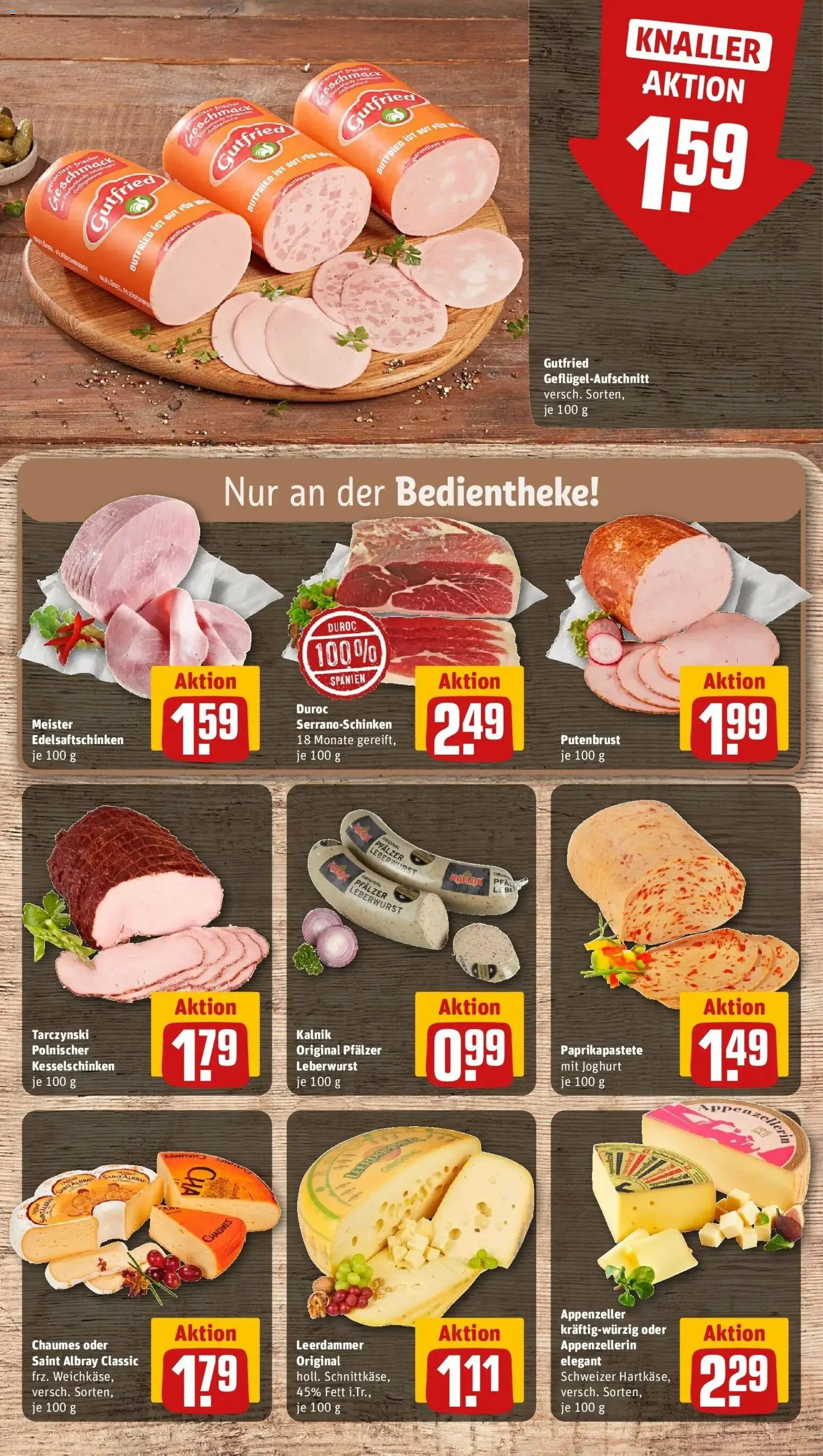 Rewe prospekt Trebbin	 – gültig ab 22.02.2026 | Seite: 9 | Produkte: Joghurt, Leerdammer, Paprika