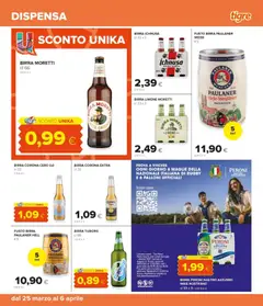 Anteprima del volantino Tigre volantino Isernia valido a partire dal 25.03.2026 | Pagina: 31 | Prodotti: Birra, Limone, Birra Moretti, Mais