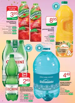Pogląd oferty "Woda mineralna średnionasycona Cechini Muszyna, 1,75 l" - ważna od 03.12.2025 | Strona: 2