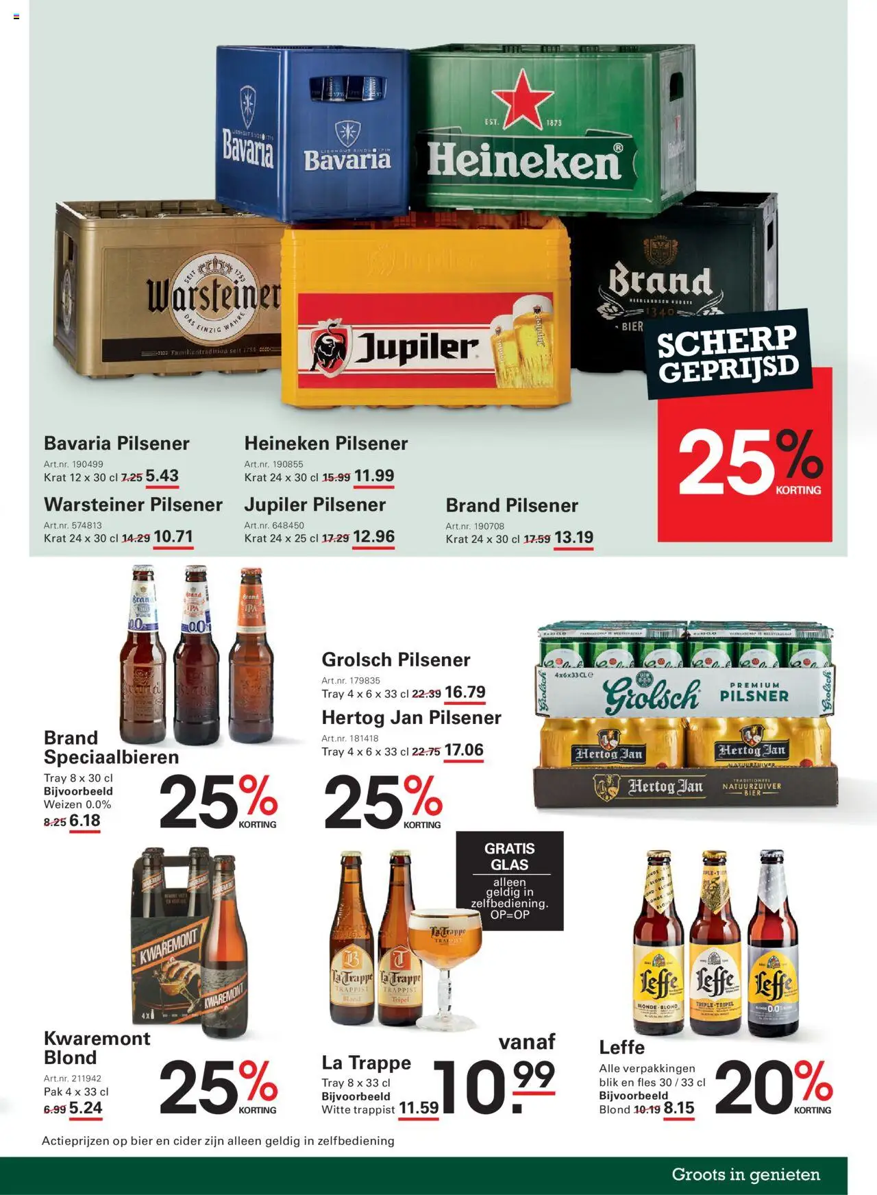  | Pagina: 21 | Producten: Bier, Dijoni mustár, Fles, La