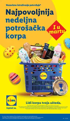Lidl katalog - pregled Lidl kataloga - važi od 23.04.2026 | Strana: 67 | Proizvode: Korpa, Jogurt, Kafa, Pica