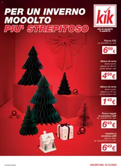 Anteprima del volantino Volantino KiK	 valido a partire dal 13.10.2025