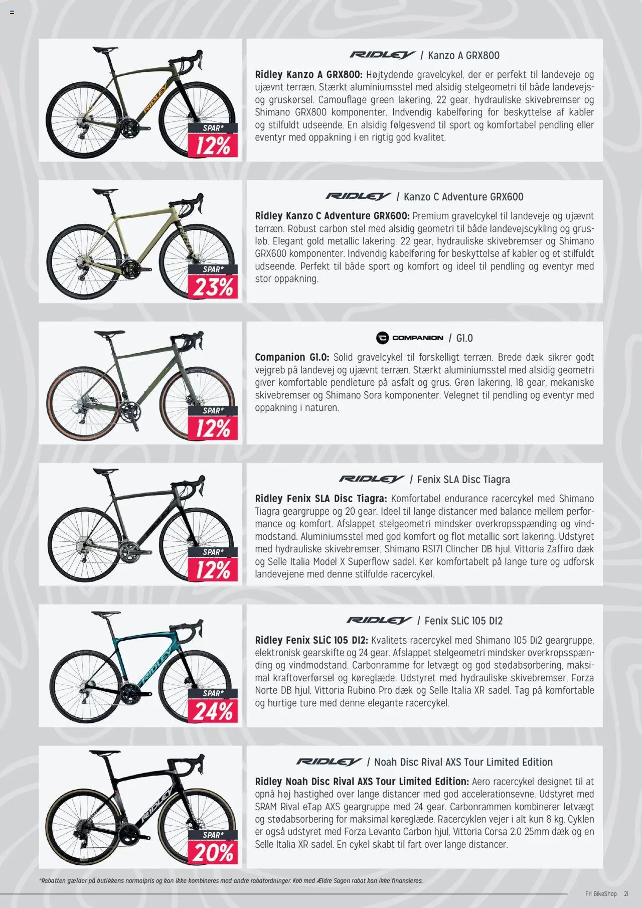 Fri BikeShop Tilbudsavis gyldig fra 01.10.2024 | Side: 21 | Produkter: Kabler