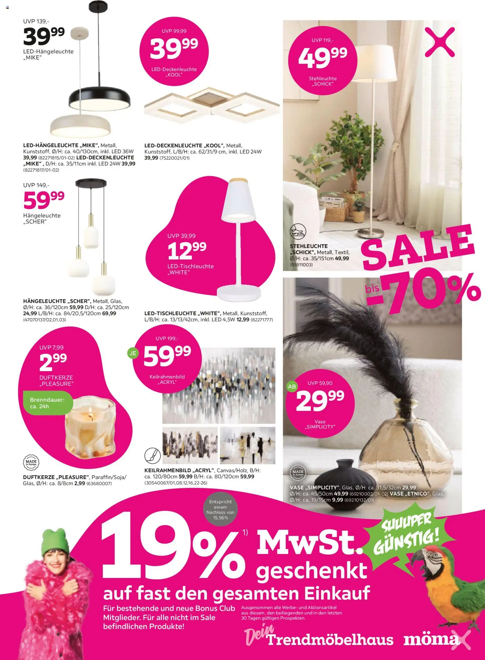 Mömax Prospekt 	 – gültig ab 07.01.2026 | Seite: 13 | Produkte: Vase