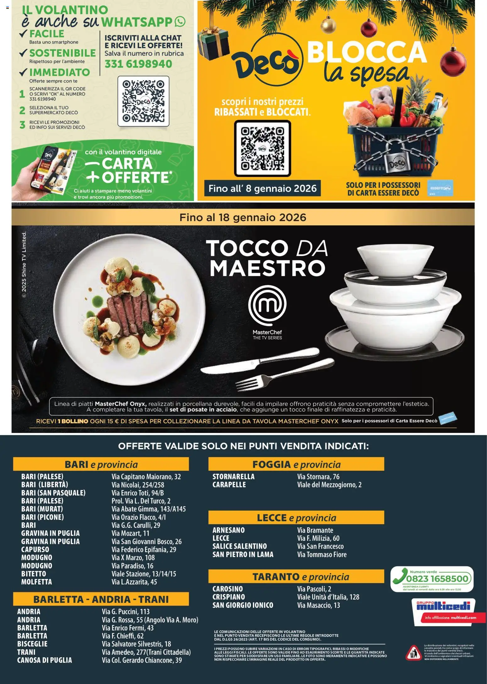 Volantino Decò del 02.12.2025 | Pagina: 20 | Prodotti: Tè, The, Smartphone, TV