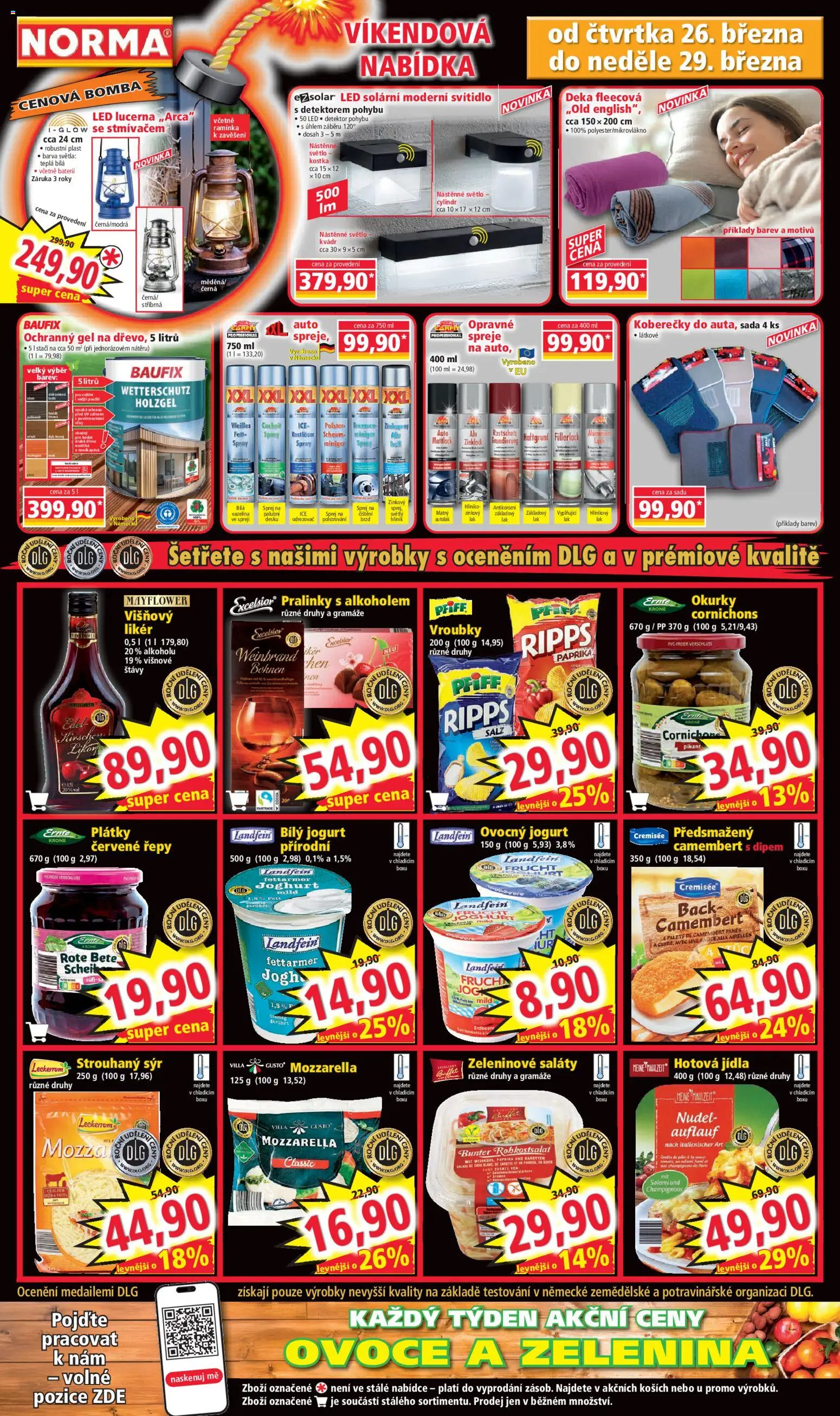 Norma leták od 23.03.2026 💥 Nenechte si ujít TOP nabídky! ⭐ | Ceská republika