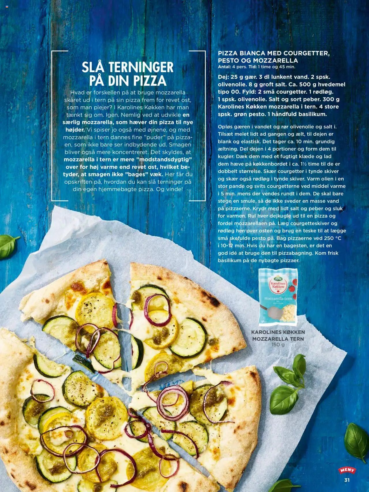 Meny Tilbudsavis gyldig fra 01.08.2025 | Side: 31 | Produkter: Salt, Peber, Pesto, Olivenolie
