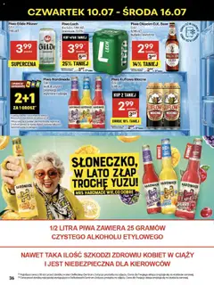 Delikatesy Centrum Gazetka od 10.07.2025 | Strona: 36 | Produkty: Mango, Delikatesy, Piwo