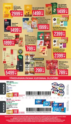 COOP akciós újság - amely érvényes a következő dátumtól: 16.04.2026 | Oldal: 12 | Termékek: Dolce Gusto, Nescafé, Tej, Őrölt kávé