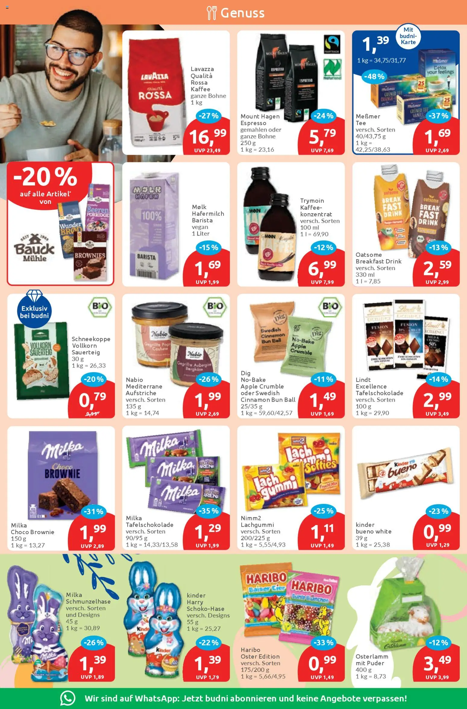 Budni Prospekt 	 – gültig ab 09.03.2026 | Seite: 6 | Produkte: Mühle, Hafermilch, Puder, Apple