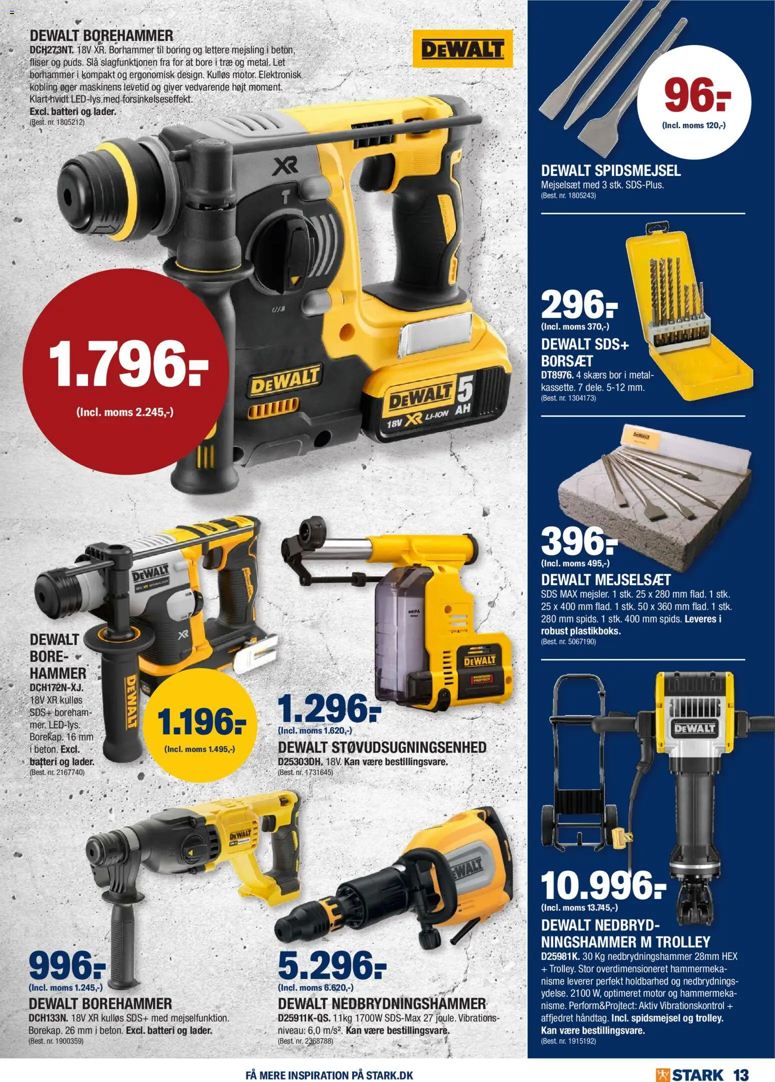 Stark tilbudsavis – gyldig fra 03.11.2025 | Side: 13 | Produkter: Hammer, Batteri