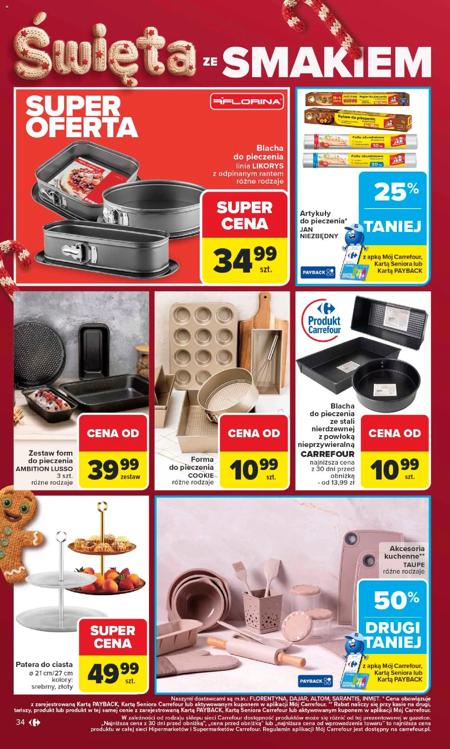 Carrefour Black Friday od 24.11.2025 | Strona: 34 | Produkty: Karta, Papier do pieczenia