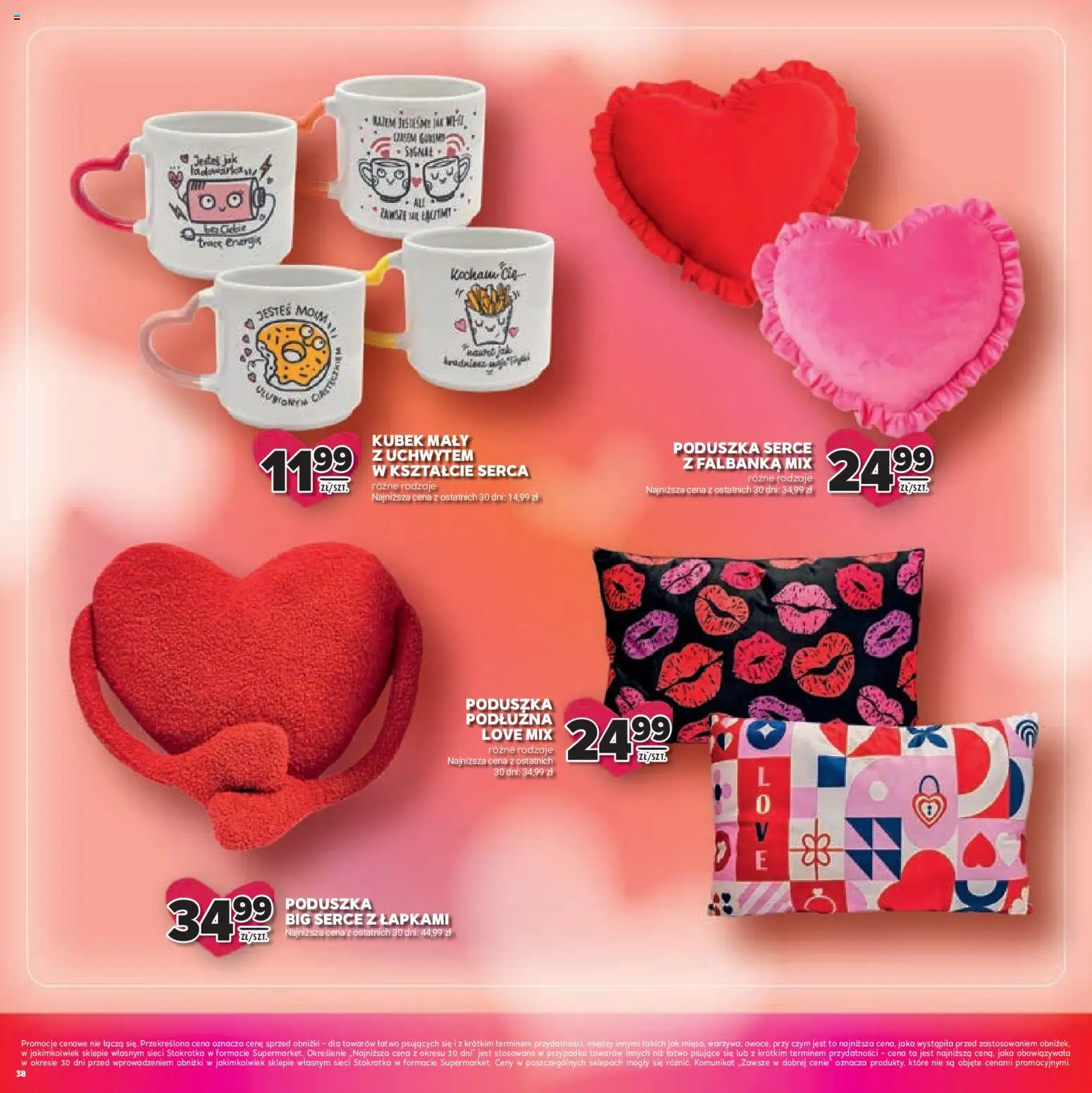 Stokrotka Gazetka - Walentynki od 05.02.2026 | Strona: 38