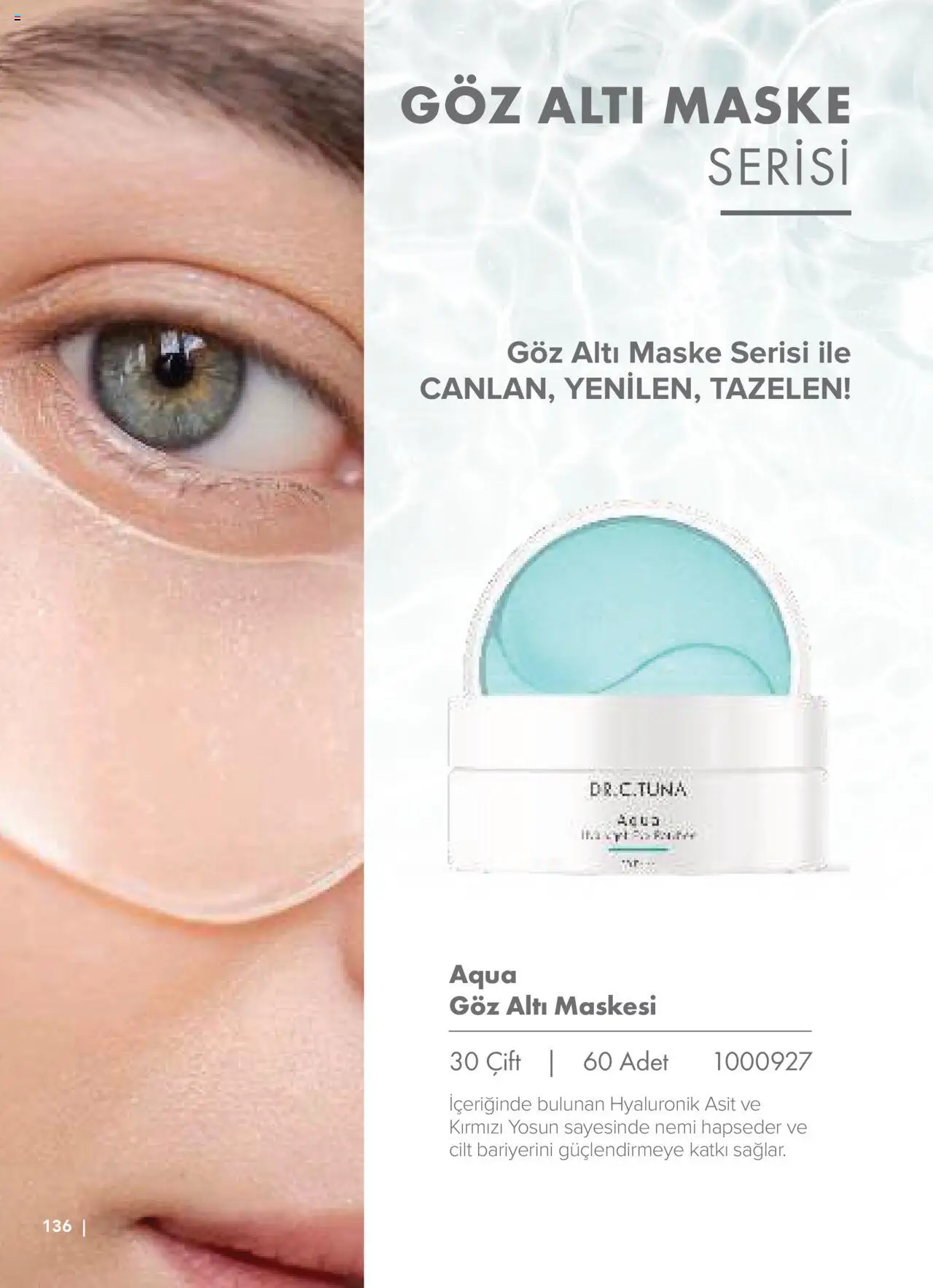 Farmasi Katalog - 01.06.2025 tarihinden itibaren geçerlidir | Sayfa: 136 | Ürünler: Maske