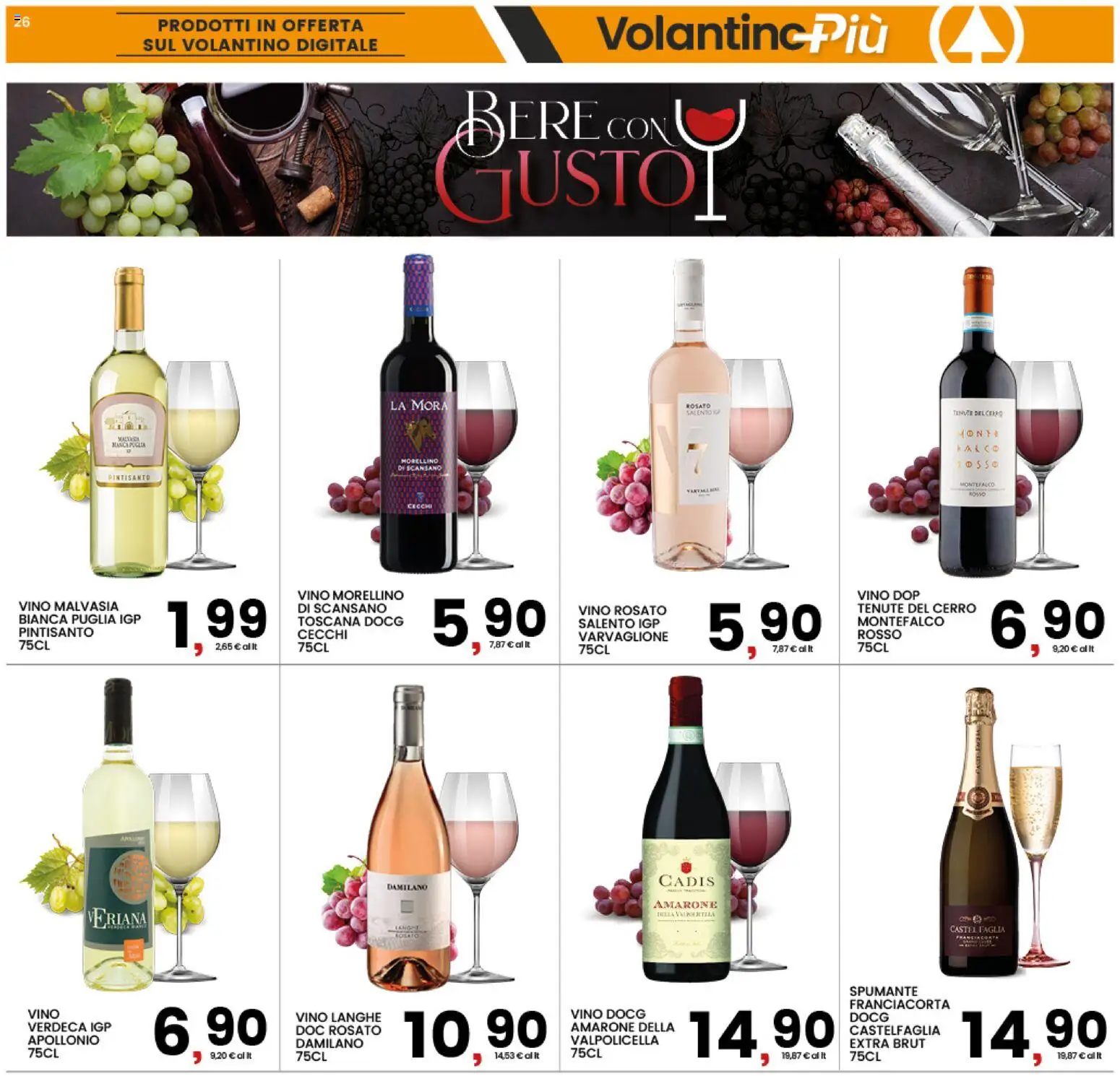 Volantino Interspar del 09.04.2026 | Pagina: 26 | Prodotti: Vino, Spumante