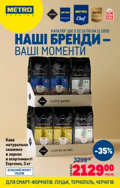 Metro акції дійснийкції з 22.10.2025