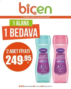 05.02.2026 tarihinden itibaren geçerli olan Biçen Market kataloğu önizlemesi