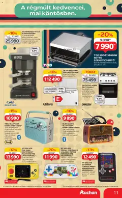 Auchan akciós ujság - amely érvényes a következő dátumtól: 17.07.2025 | Oldal: 11