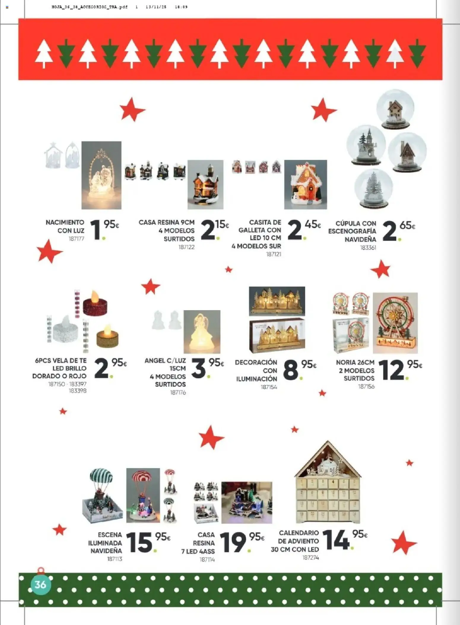 Family Cash folleto │ válido desde el 17.11.2025 | Página: 35 | Productos: Té, Vela, Galette de chaise