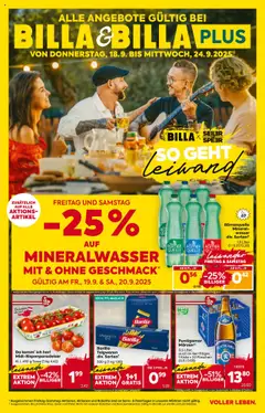 Billa AT - BILLA Burgenland - amely érvényes a következő dátumtól: 18.09.2025