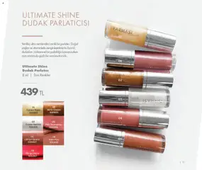 01.11.2025 tarihinden itibaren geçerli olan Farmasi kataloğu önizlemesi | Sayfa: 19 | Ürünler: Dudak parlatıcısı, Parlatıcı