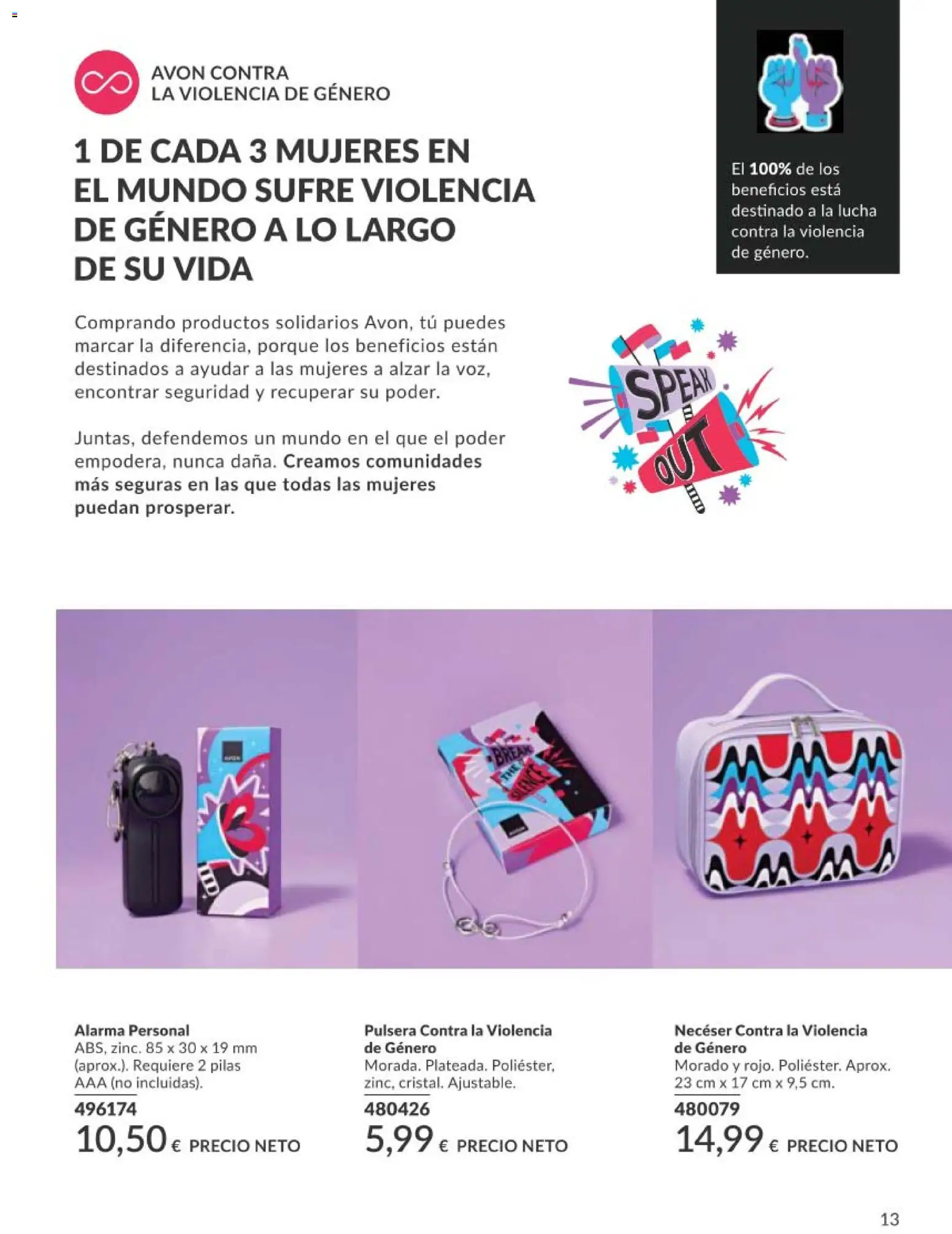 Catálogo AVON campaña 5 │ válido desde el 01.05.2026 | Página: 13 | Productos: Neceser