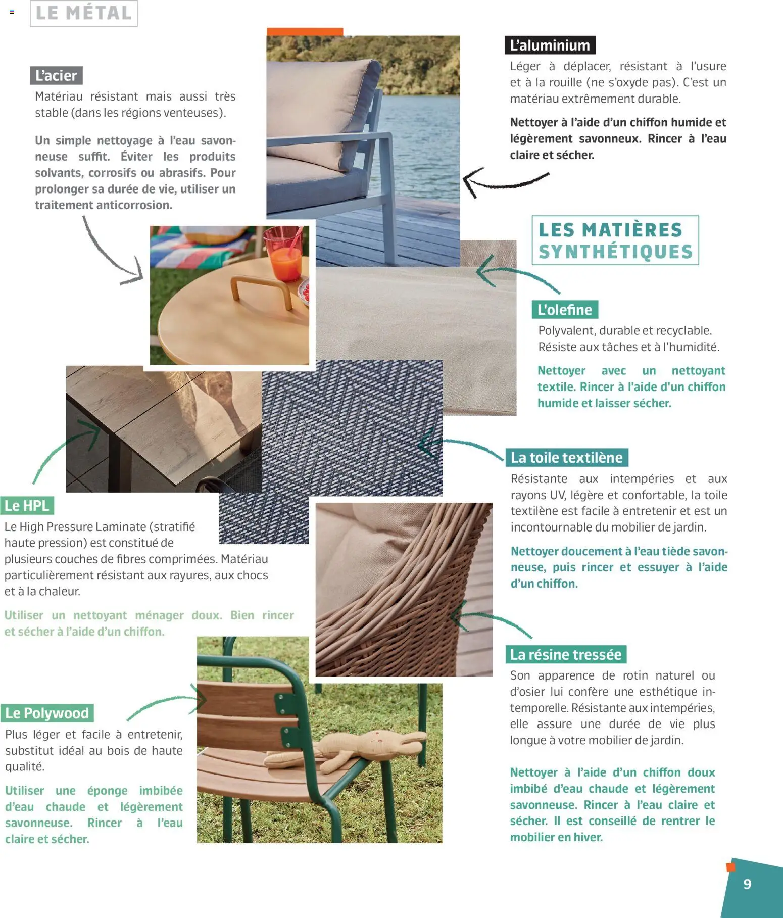 {H1} | Page: 9 | Produits: Couches, Mais, Eponge, Savon