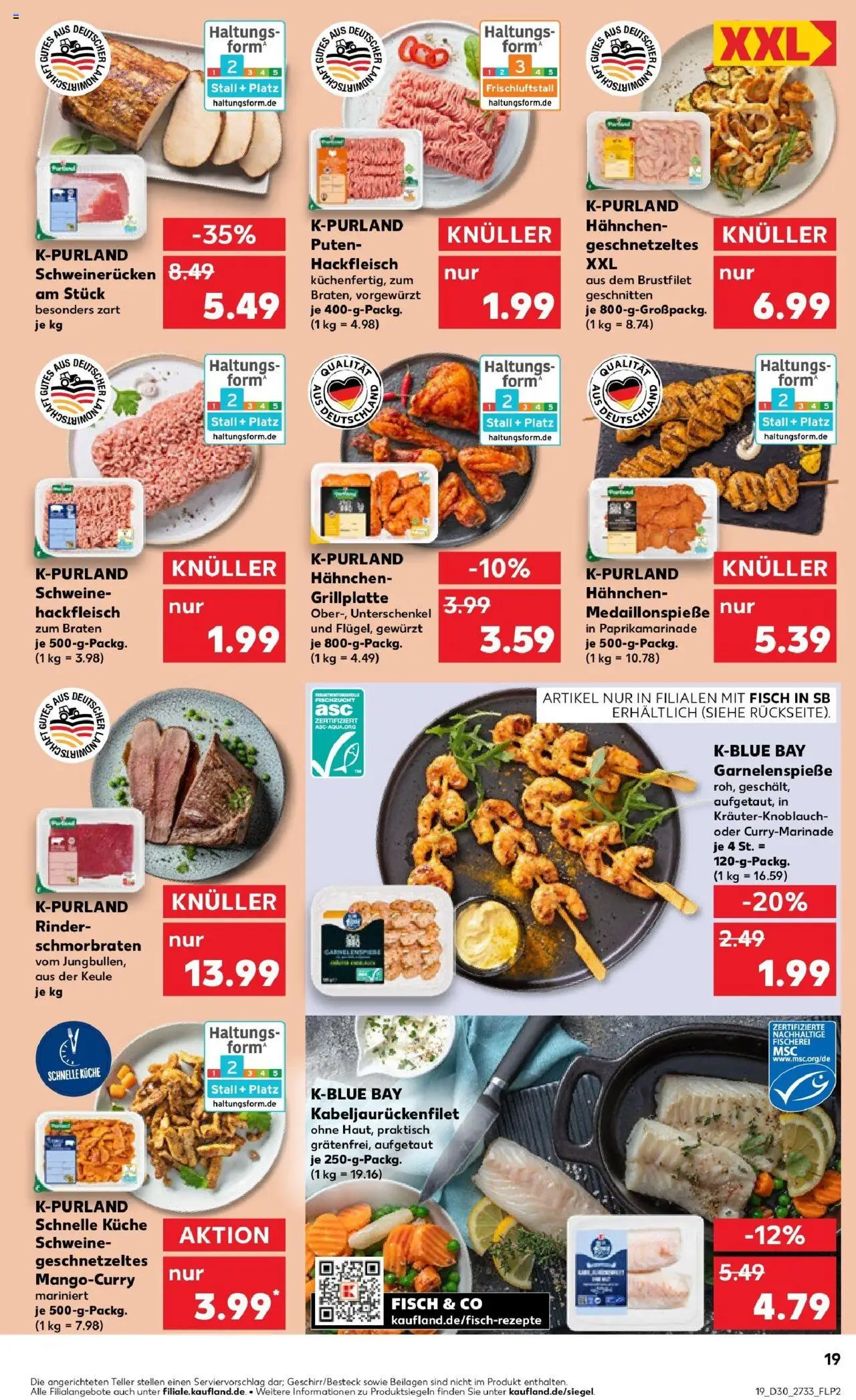 Kaufland prospekt Ilmenau	 - gültig ab dem 24.07.2025 | Seite: 19 | Produkte: Grill, Hahnchen, Küche, Hackfleisch