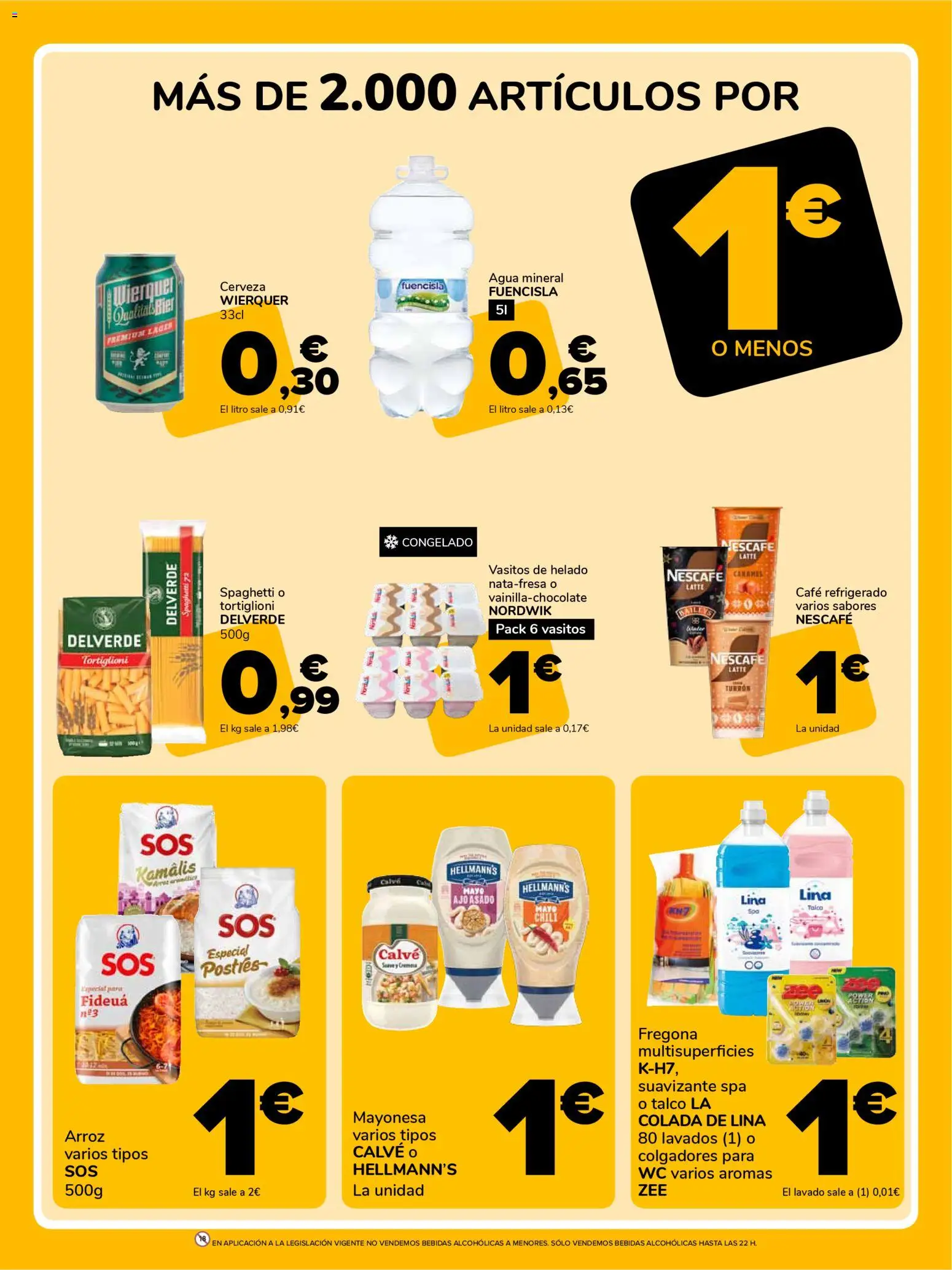 Supeco folleto │ válido desde el 31.03.2026 | Página: 5 | Productos: Café, Helado, Suavizante, Οθόνη προβολής