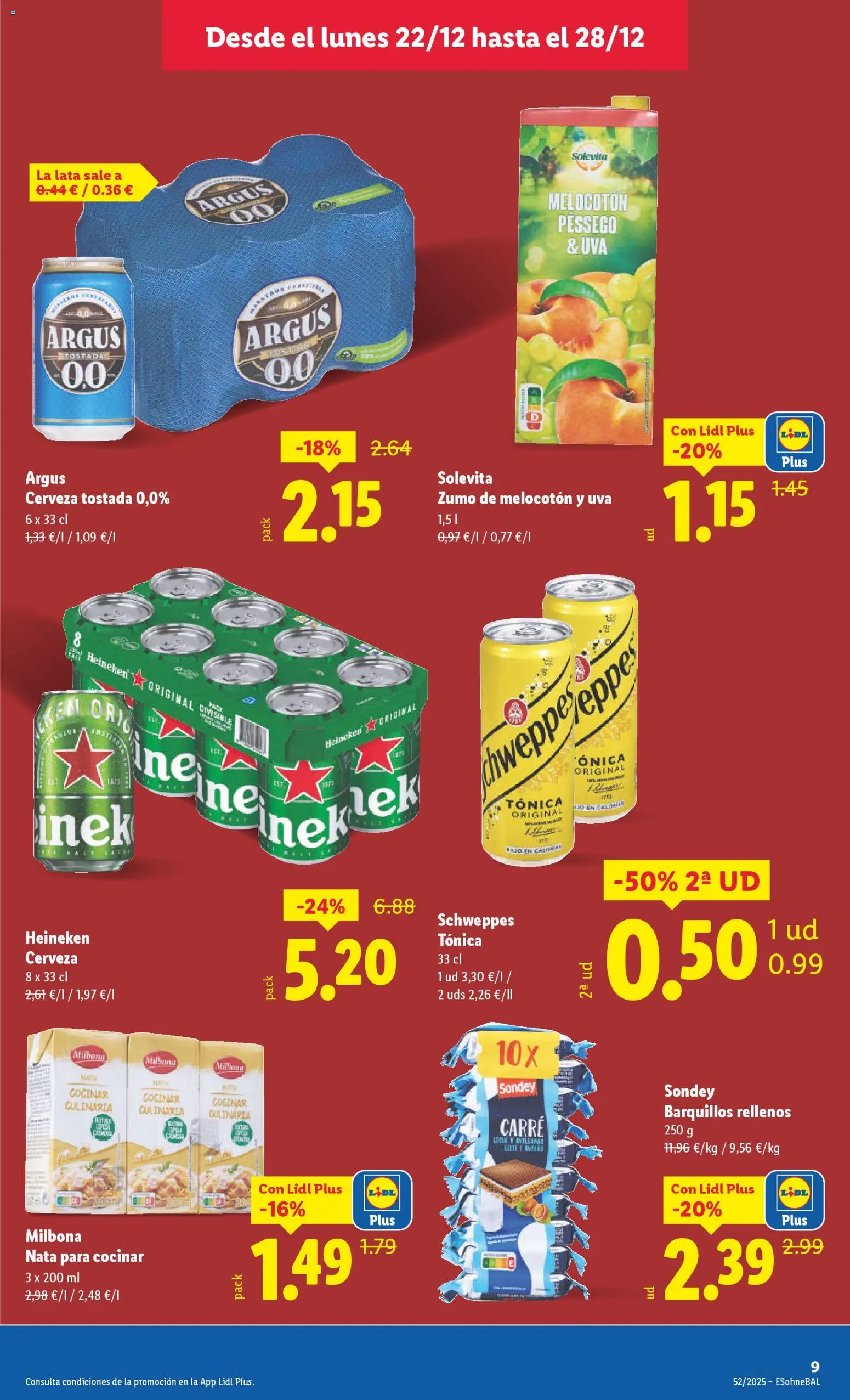 Lidl folleto │ válido desde el 22.12.2025 | Página: 35 | Productos: Πιατοθήκη, Cerveza, Ροζ πιπέρι, Σπανάκι