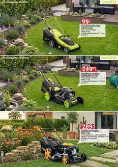 Merkury Market leták platný od 01.04.2026 | Strana: 6 | Produkty: Elektrická kosačka, Kosačka