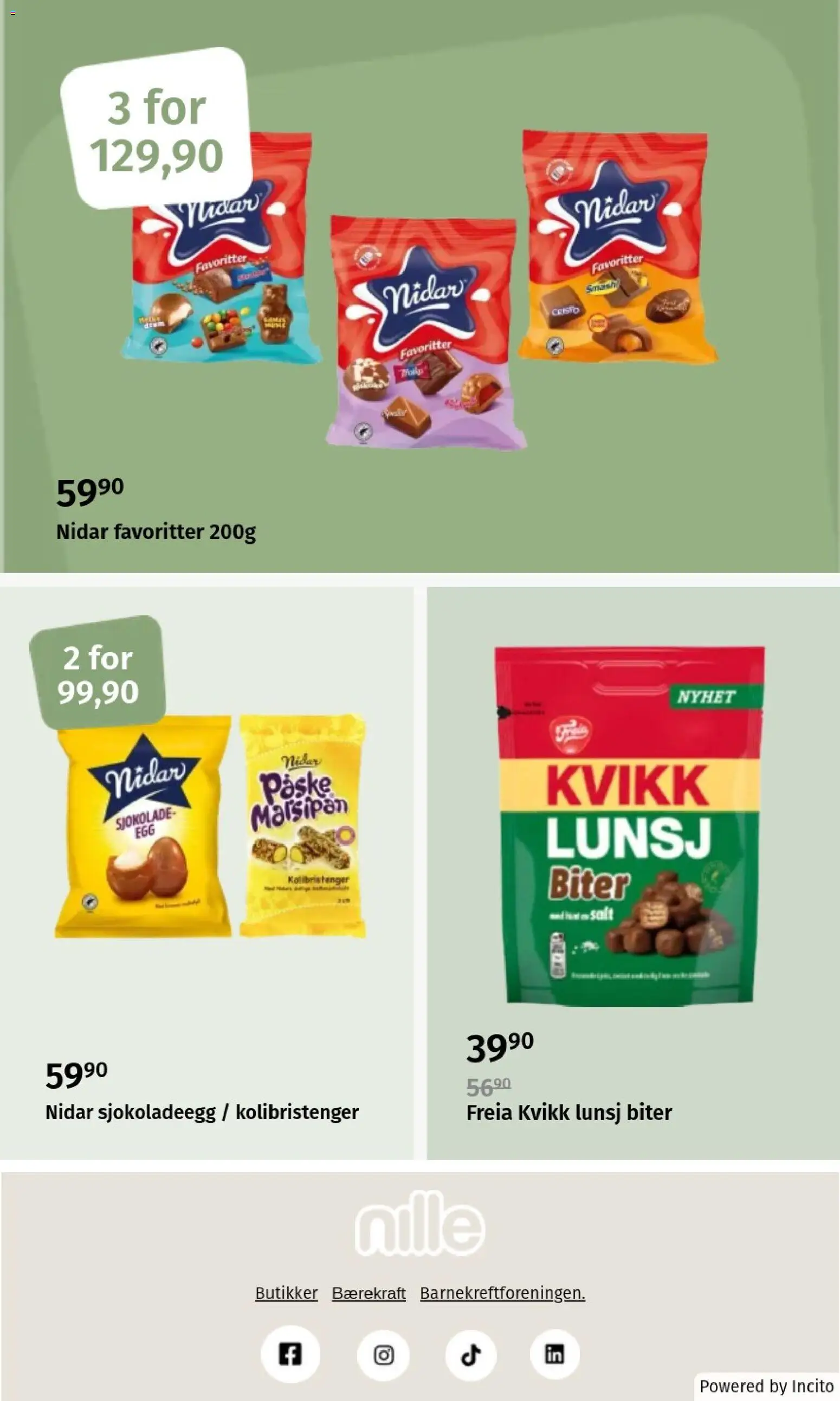 {H1} | Side: 16 | Produkter: Sjokolade, Wood varnish, Marsipan