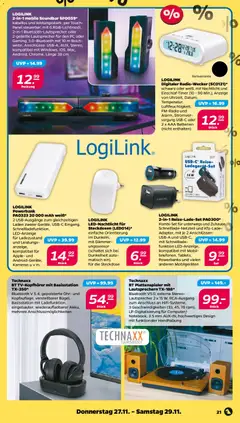 Netto - Black Friday ab 24.11.2025 gültig | Seite: 23 | Produkte: Apple, Nachtlicht, Powerbank, PC