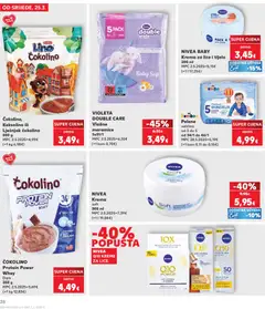 NIVEA BABY, Krema za lice i tijelo 200 ml - Pregled kataloga iz trgovine Kaufland, vrijedi od 25.03.2026 | Stranica: 28