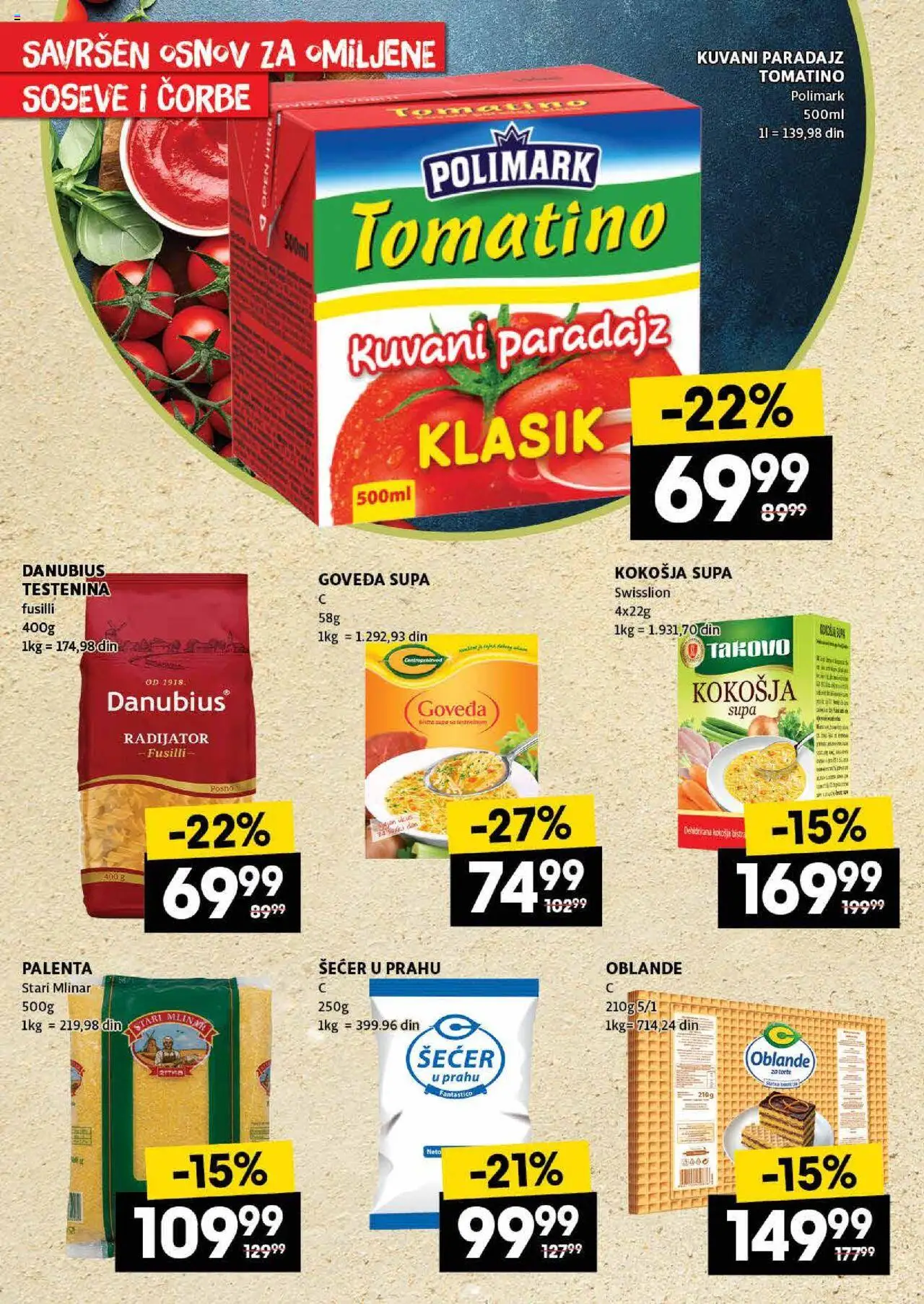 Idea katalog - važi od 24.07.2025 | Strana: 30 | Proizvode: Testenina, Palenta, Šećer, Radijator