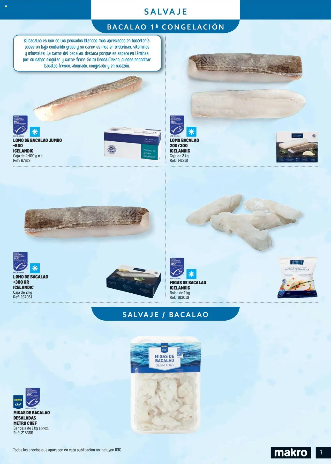Makro - Especial Pescados Canarias │ válido desde el 11.06.2025 | Página: 7 | Productos: Bolsa, Bandeja, Caja