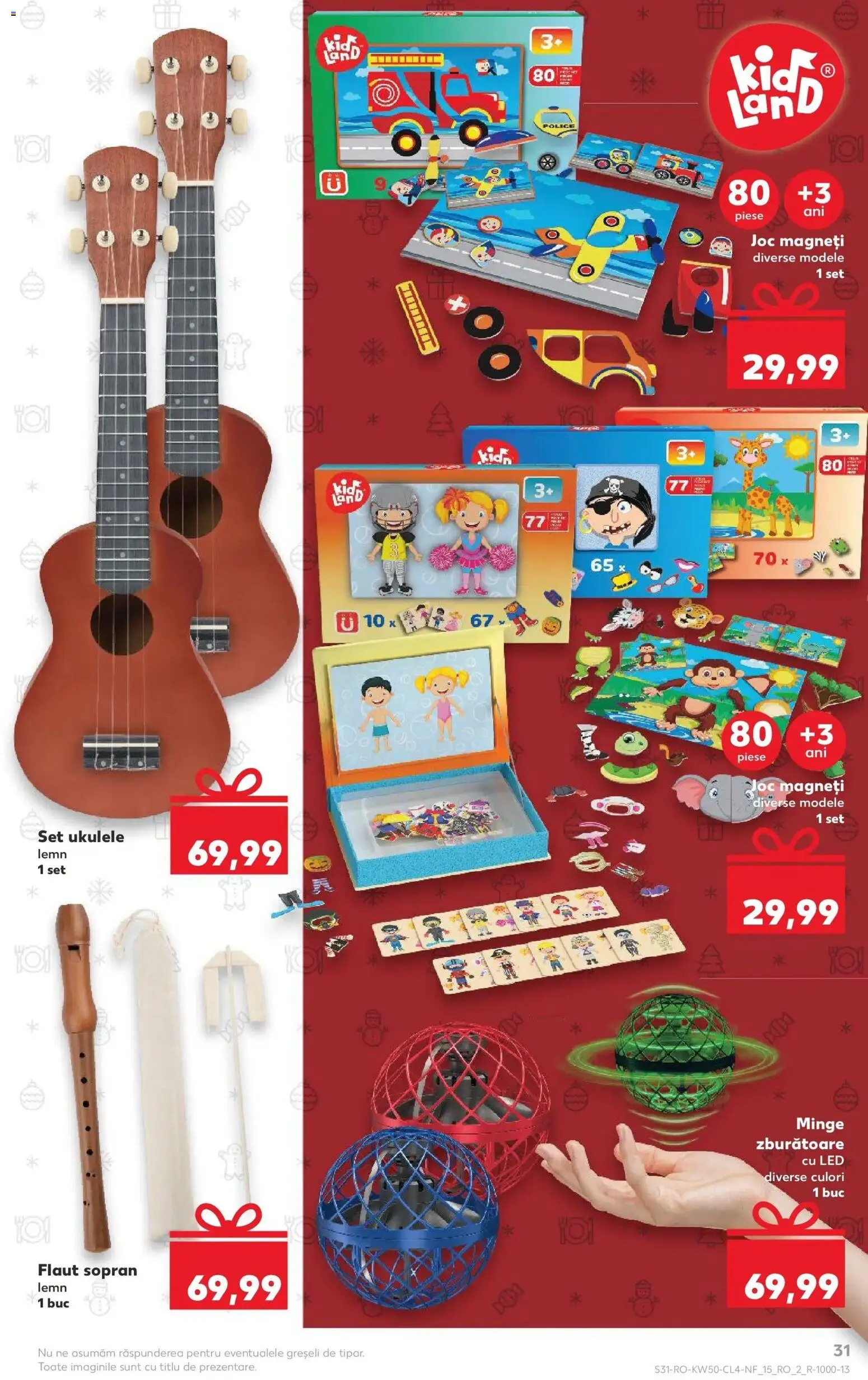 Noul catalog Kaufland – valabil de la 10.12.2025 | Pagină: 31 | Produse: Joc, Babak