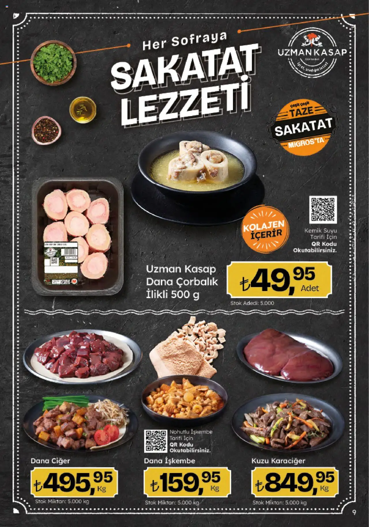 Migros Katalog - 5M Migroskop Dijital - 21.08.2025 tarihinden itibaren geçerlidir | Sayfa: 72 | Ürünler: Kemik suyu, Ciğer, Sakatat