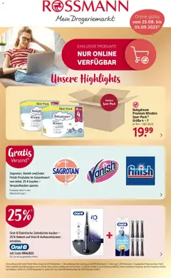 Rossmann Onlineprospekt gültig ab dem 25.08.2025