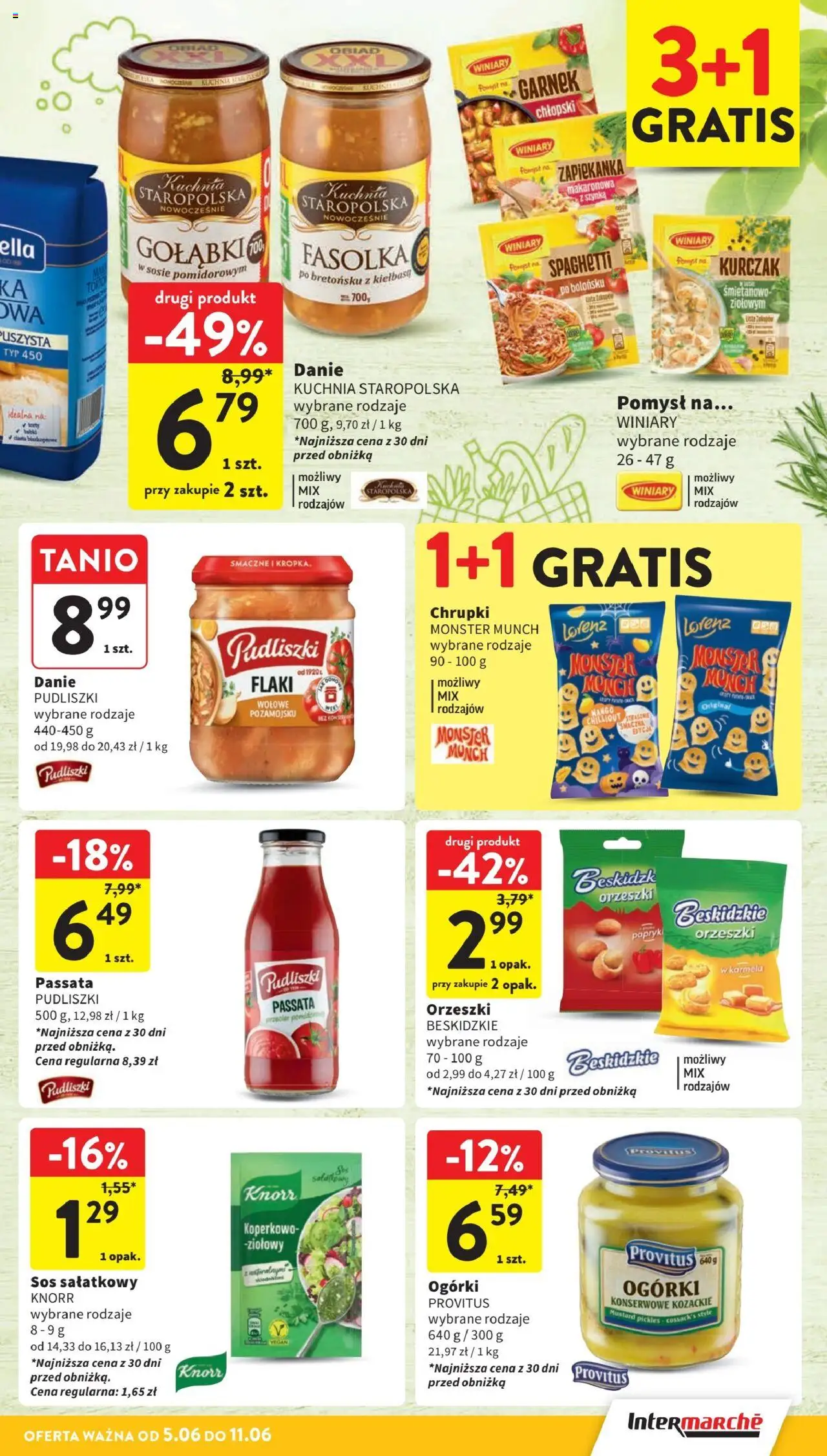 Intermarche Gazetka od 05.06.2025 | Strona: 29 | Produkty: Kurczak, Chrupki, Garnek, Flaki