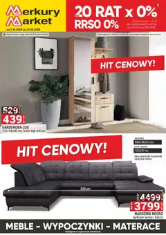 Pogląd oferty "Merkury Market Gazetka - Meble, Wypoczynki, Materace" - ważna od 01.10.2025