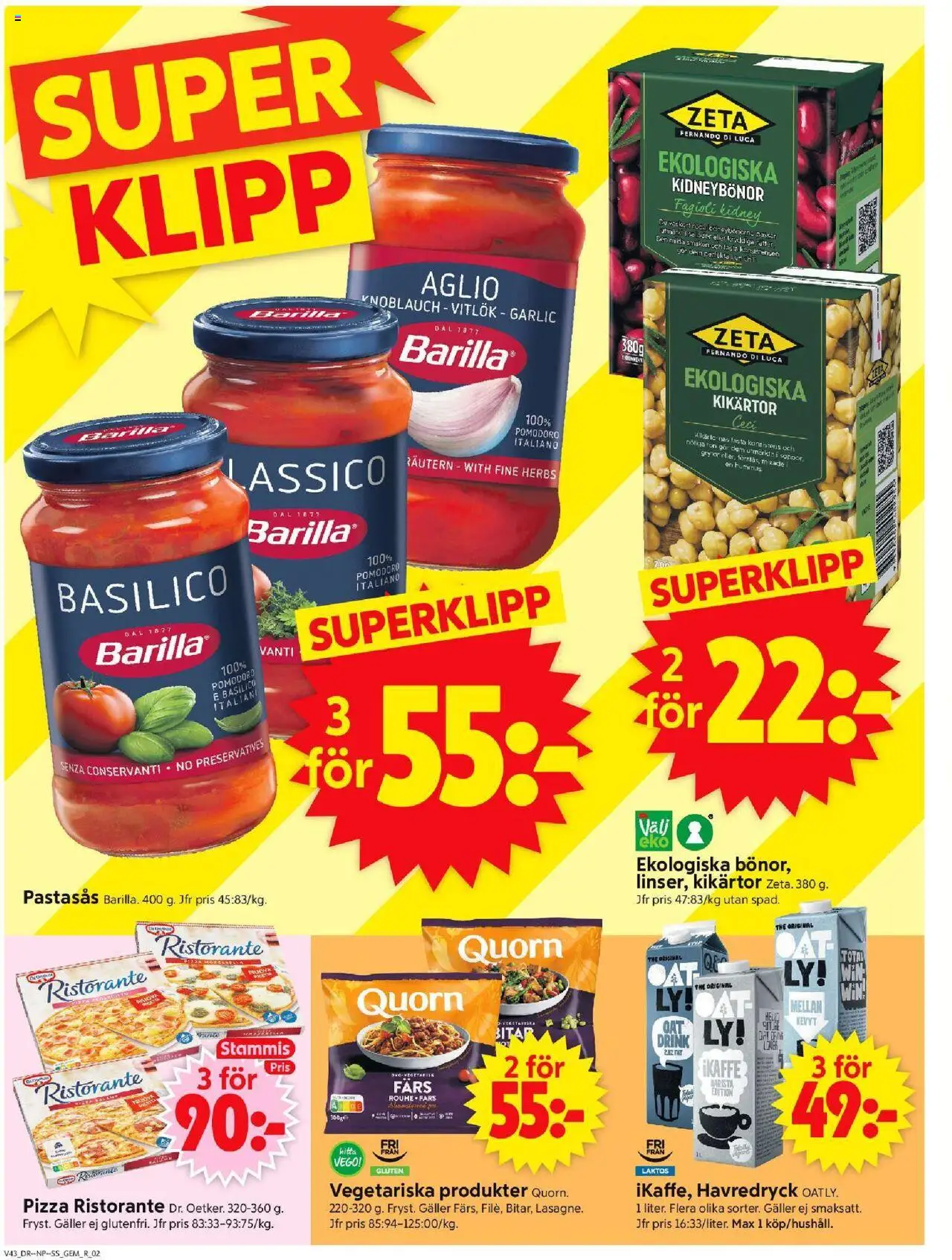 ICA Supermarket reklamblad aktuell från 20.10.2025 | Sida: 2