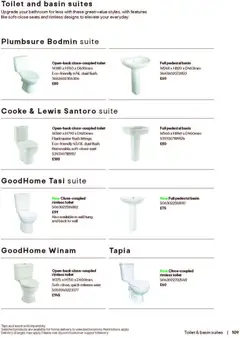 Preview of B&Q - Bathrooms valid from 16.12.2025 | Page: 109 | Products: Toilet