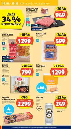 Aldi Akciós újság - amely érvényes a következő dátumtól: 09.10.2025 | Oldal: 44