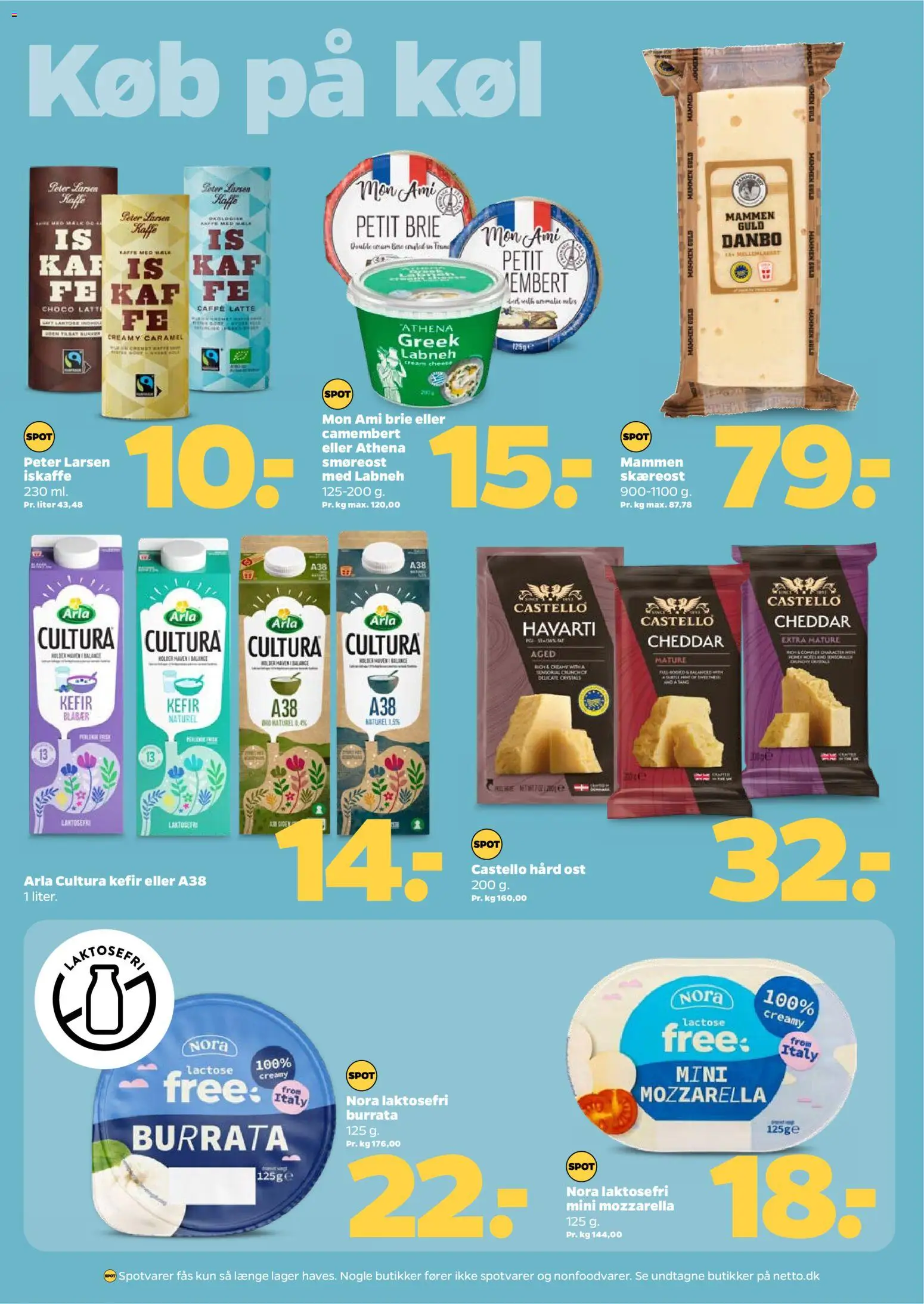 Netto tilbudsavis – gyldig fra 11.04.2026 | Side: 7 | Produkter: Camembert, Ost, Cheddar, Cebola