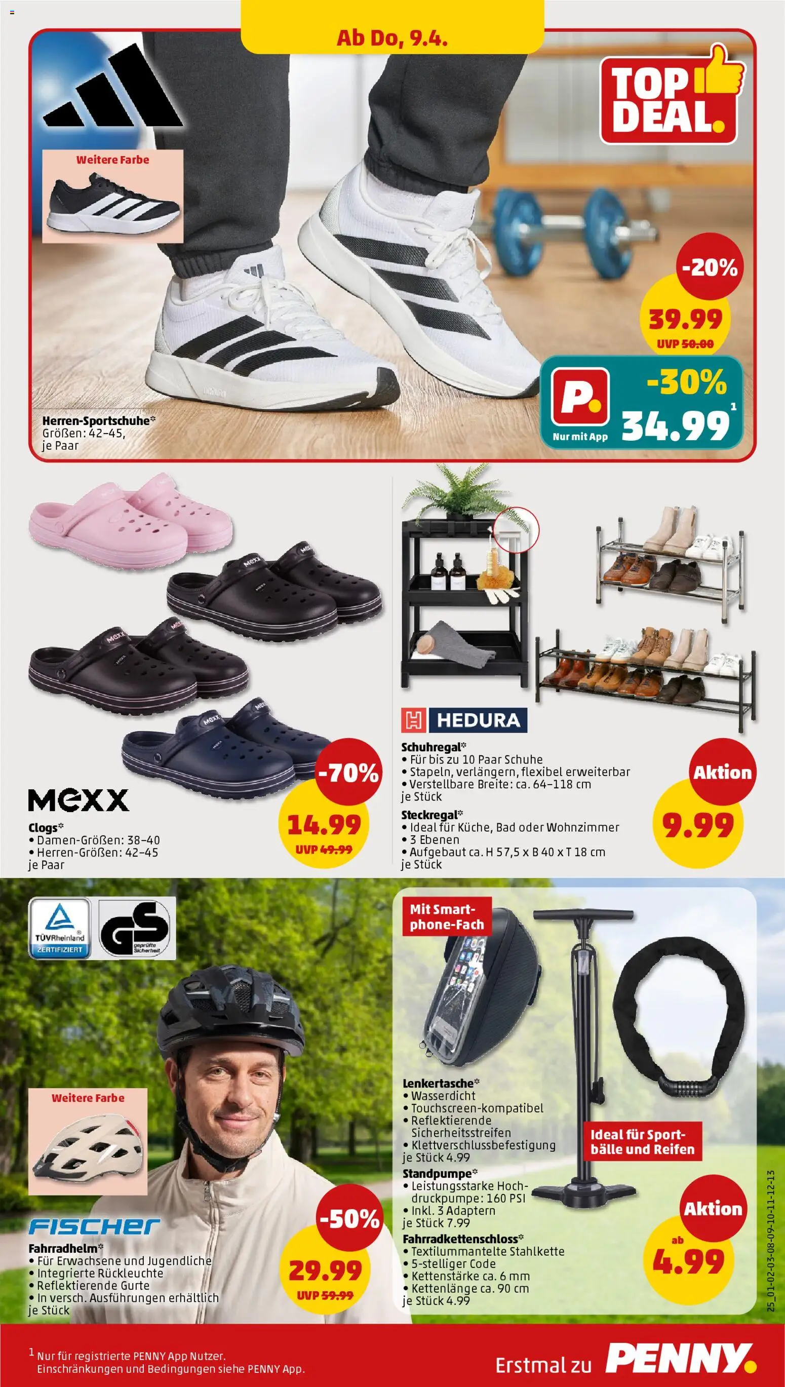 Penny Prospekt 	 – gültig ab 07.04.2026 | Seite: 25 | Produkte: Bad, Schuhregal