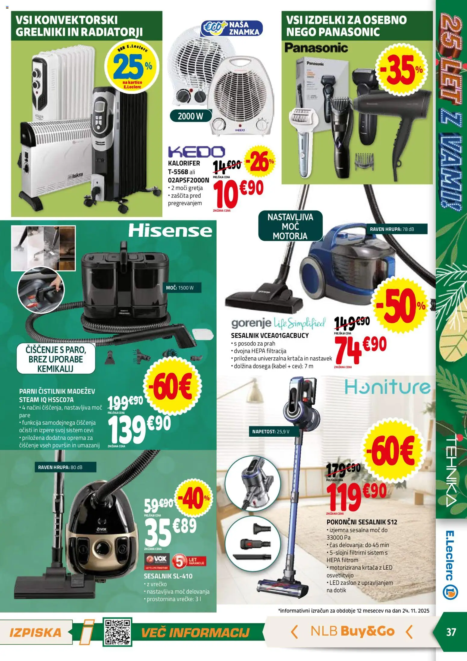 Novi E.leclerc katalog ponudbe – veljaven od 03.12.2025 | Stran: 37